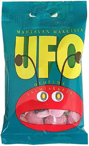 Ufo Fruit Salmiak 60g, 30-Pack - Scandinavian Goods